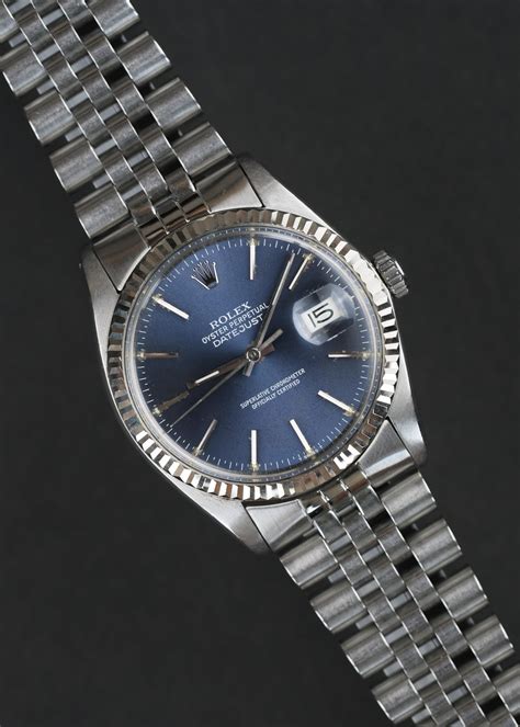 rolex datejust 1601 prezzo usato|rolex datejust 16014 blue dial.